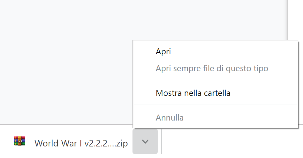 Come accedere alla cartella dei downloads trovare il file della Texture Pack scaricata.