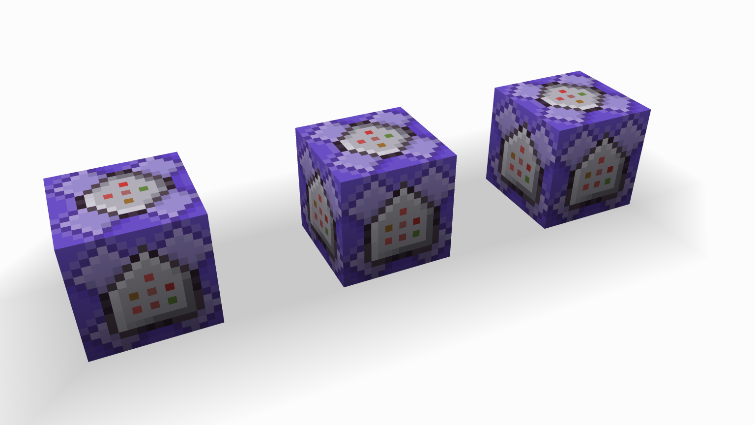 Questi sono i 3 Command Block che useremo per creare un arco spara fulmini di Minecraft in soli 3 Comandi!