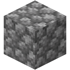 Questa è la Cobblestone che ci servirà a craftare la Fornace che useremo per fare la pietra levigata su Minecraft.