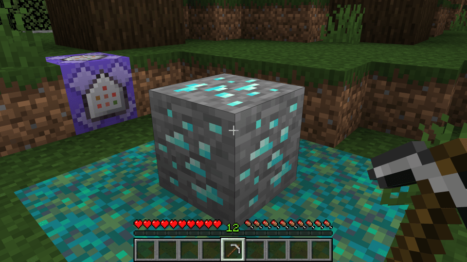 Questo è il nostro generatore di diamanti di Minecraft, pronto per l'uso ed infinito.