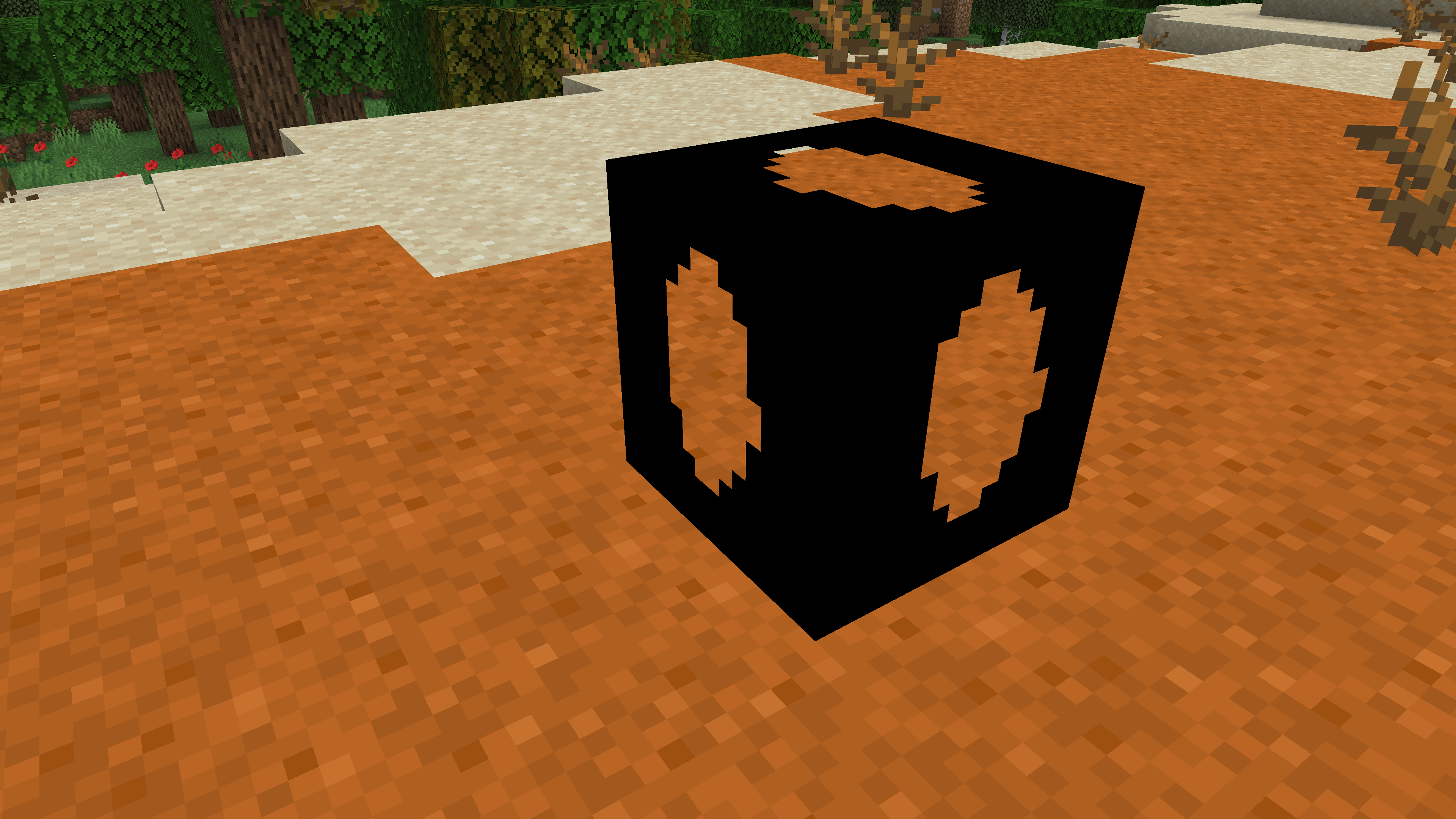 Secondo metodo, che rende invisibili blocchi altrimenti NON invisibili in Minecraft. In questo caso, agiremo sulle Texture Pack. Nota Bene: non funziona su blocchi non semitrasparenti!